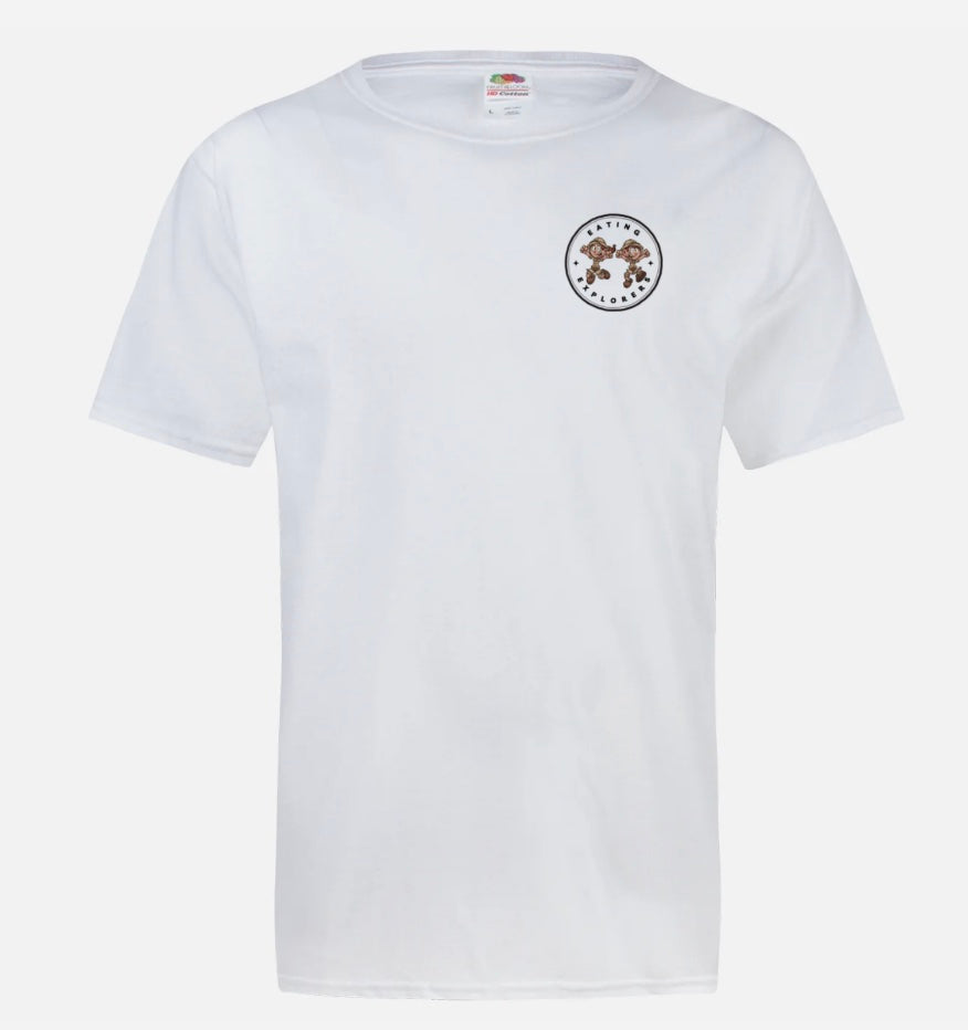 Eating Explorer T-shirt - White
