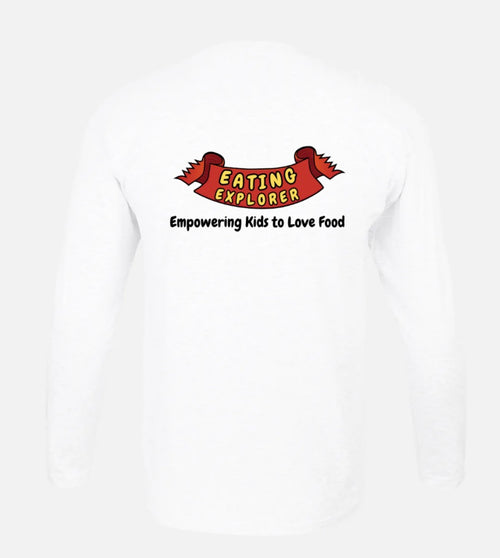 Long sleeve Eating Explorer - White