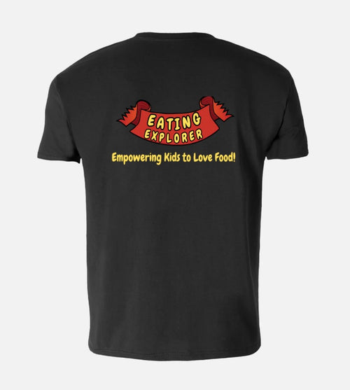 Eating Explorer T-shirt - Black